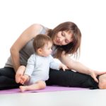 Strengthening Mommy+Baby Connection through Yoga